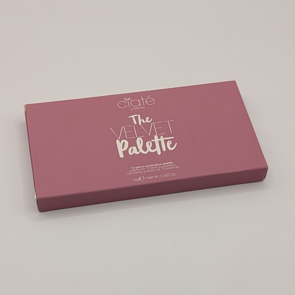 Ciate London The Velvet Eyeshadow Palette 12 Shimmer Shades NIB